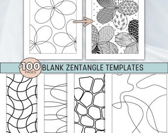 Entendendo os 'Tangles': As Formas que Criam a Mágica - inspiração 2