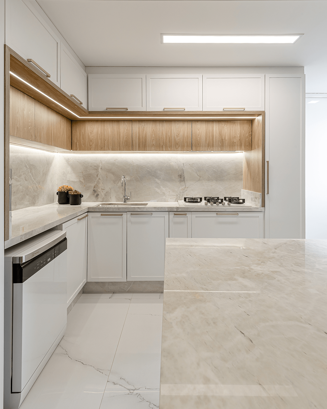 como decorar cozinha bege