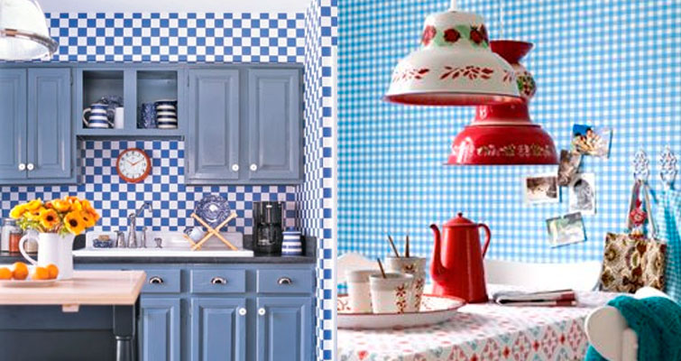 eletrodomésticos azuis para cozinha