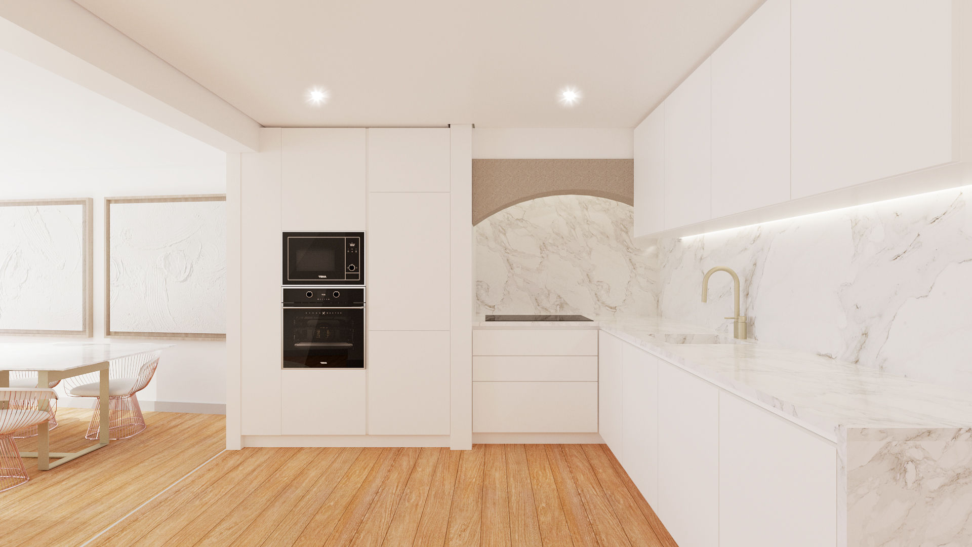 renovar cozinha branca barata