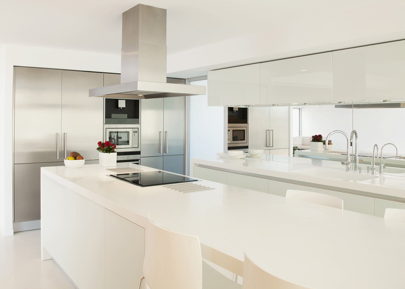 detalhes que fazem a diferença em cozinha branca