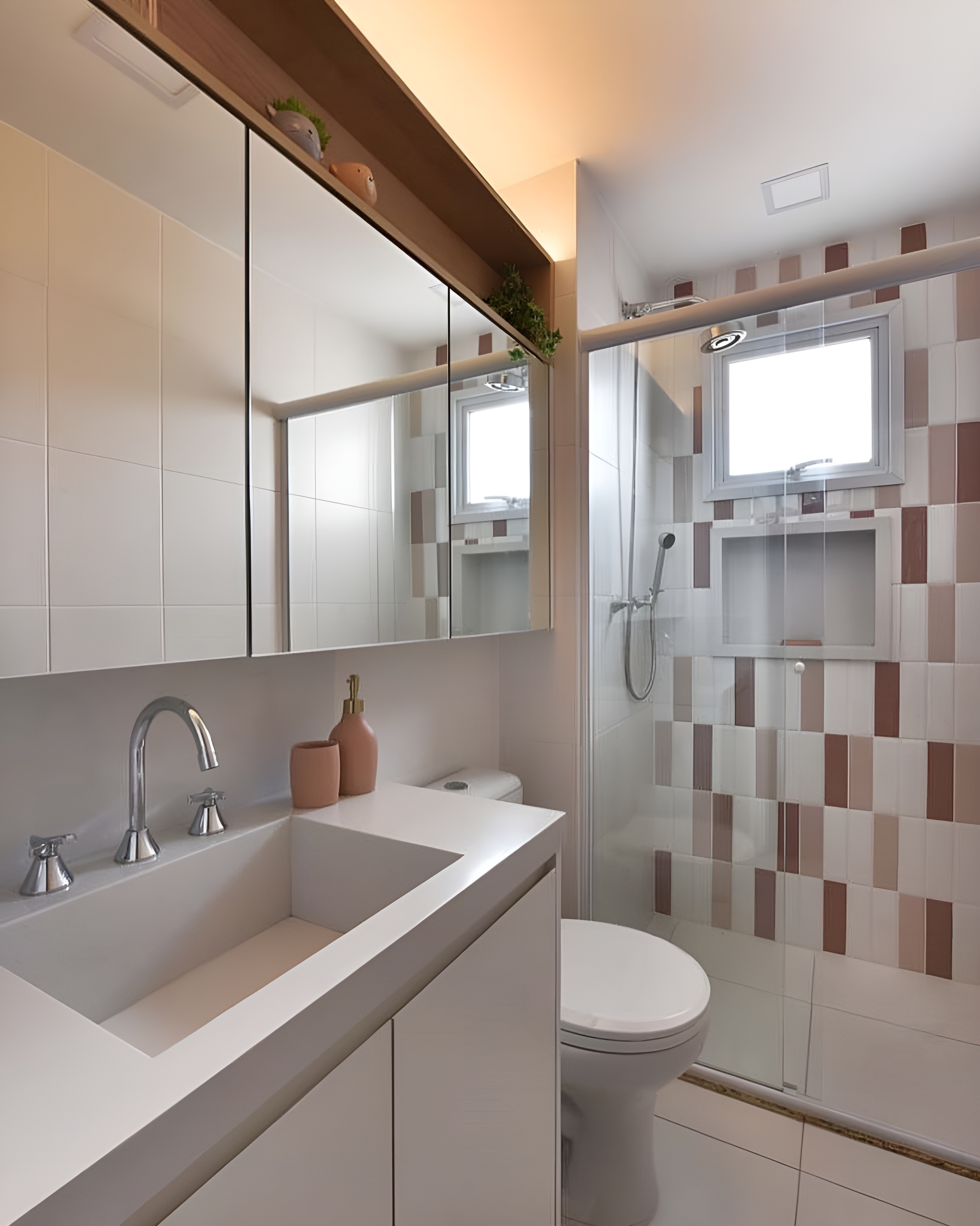 dicas de otimização banheiro pequeno