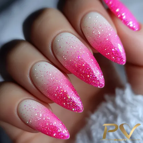10 ideias de unhas com glitter para festas