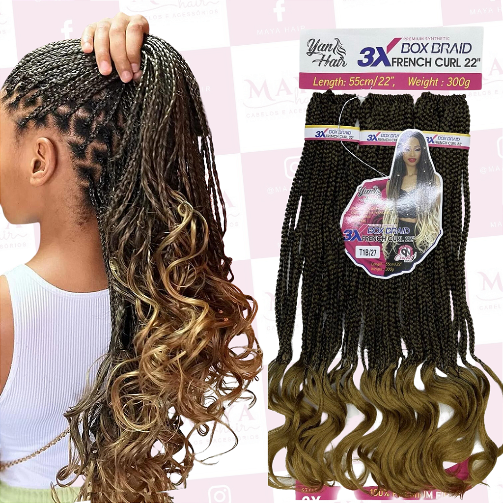 penteados com trança nagô em cabelo cacheado