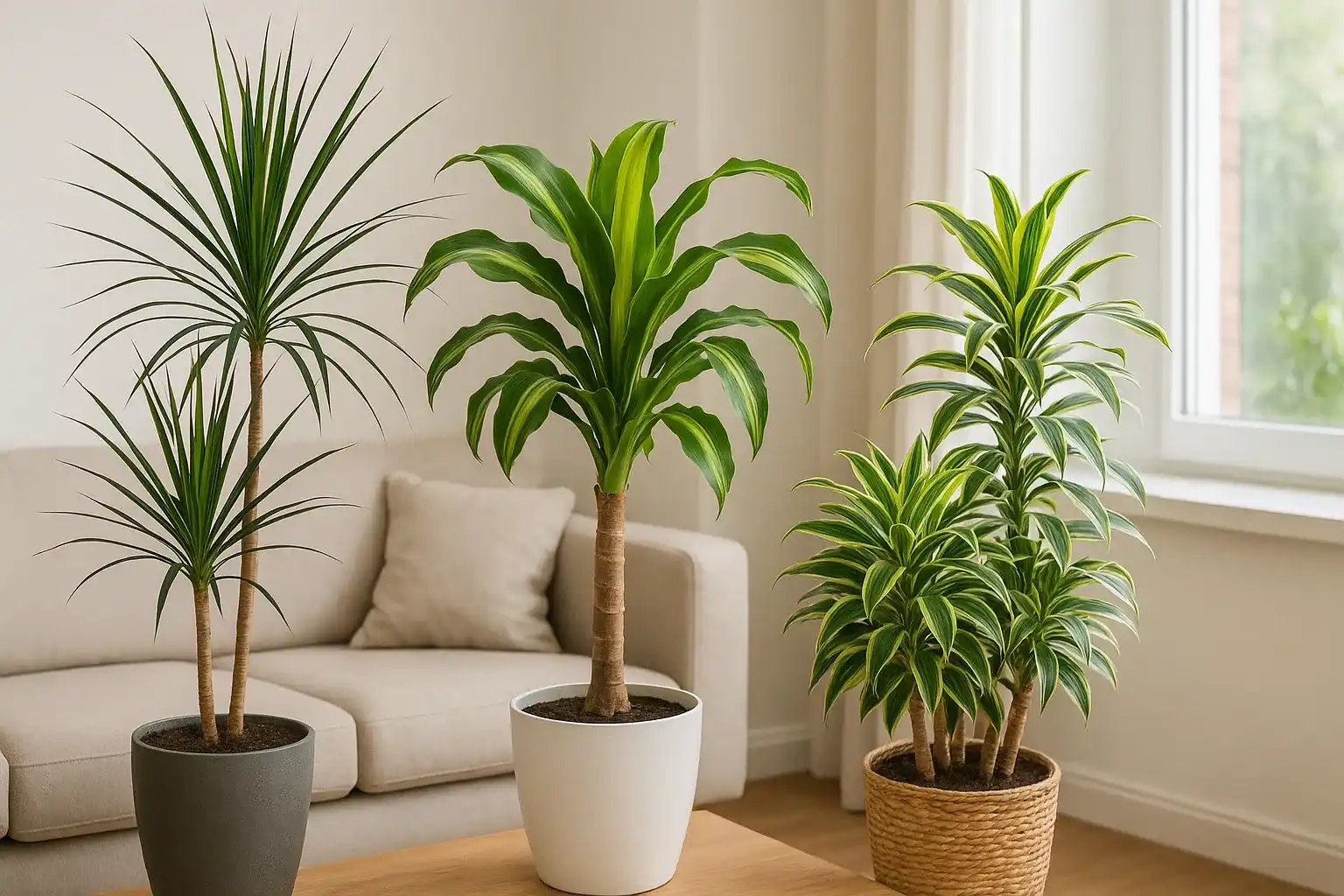 tipos de dracena para interiores