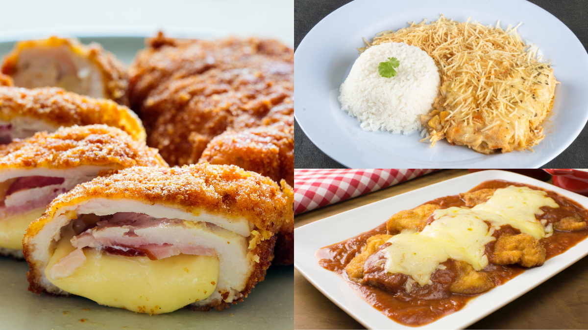 5 receitas praticas com peito de frango
