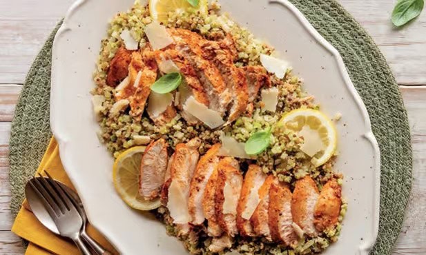 frango com leite de coco e páprica