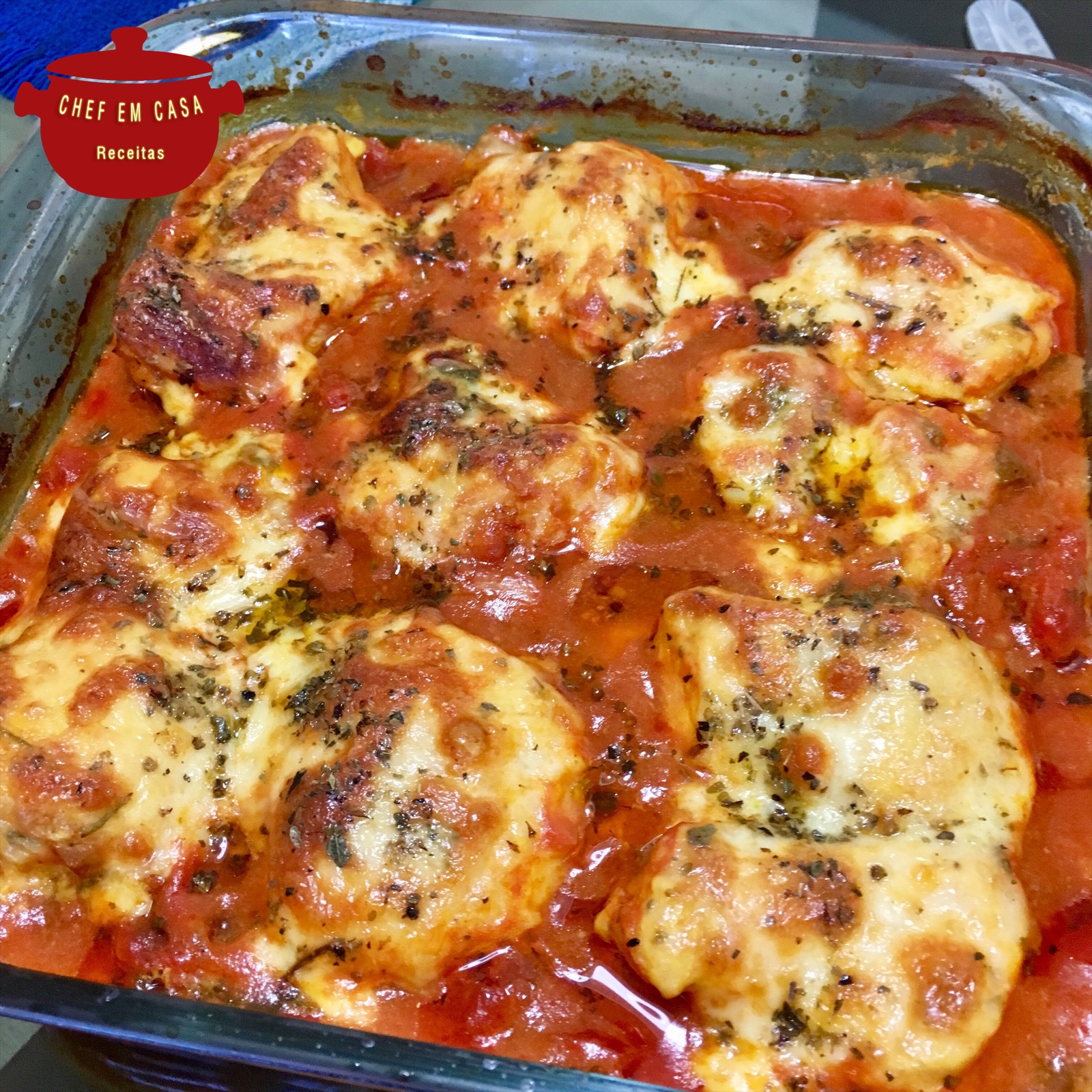 peito de frango suculento