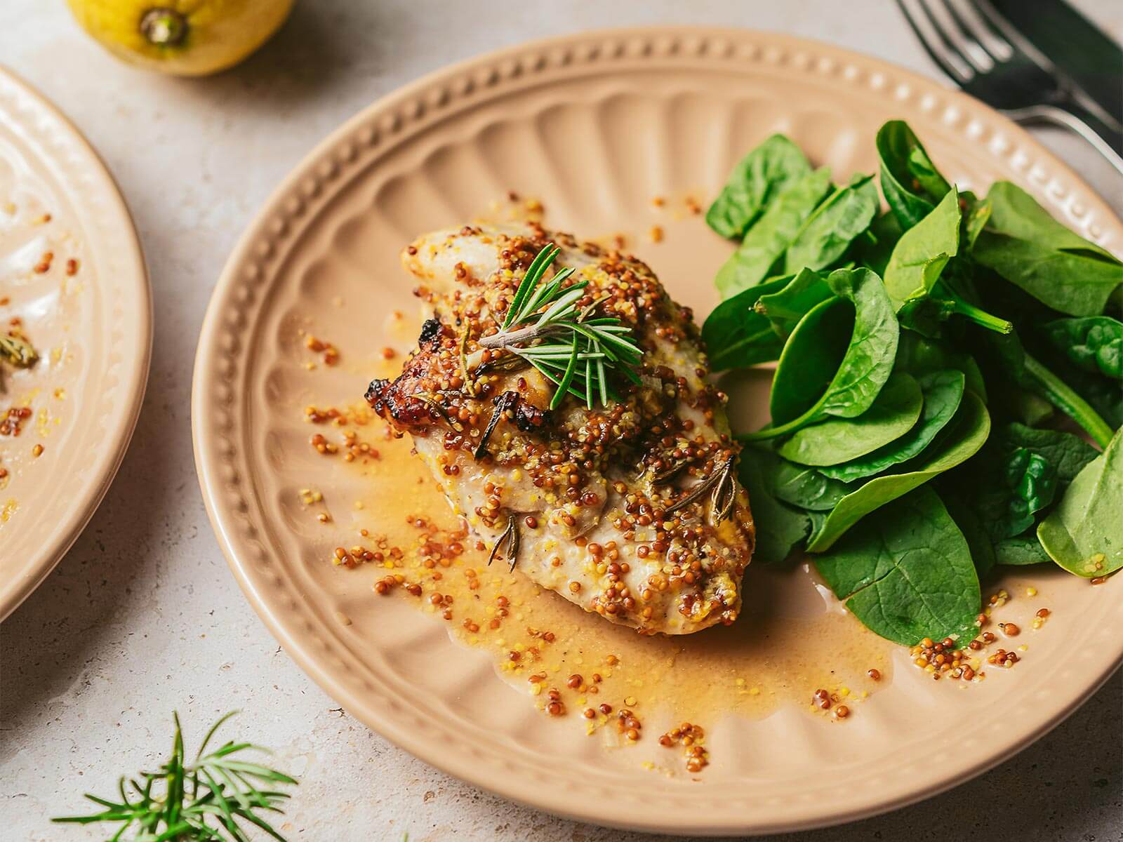 frango ao limão e ervas receita
