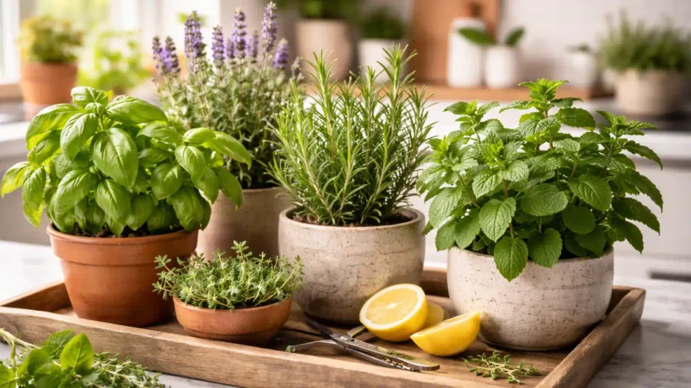 flores aromáticas para interiores