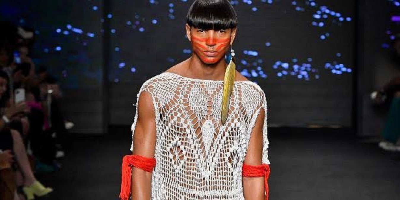 a moda indigena brasileira