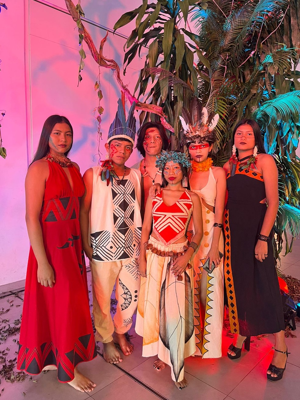 a moda indigena brasileira