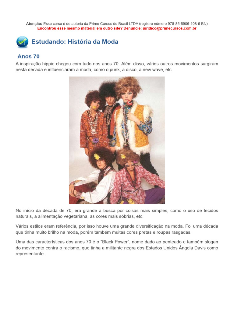 Do Hippie ao Grunge: A Influência da Contracultura na Moda dos Anos 70 e 90