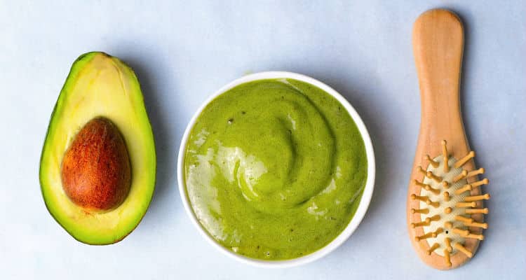 receita de nutrição capilar com abacate e mel