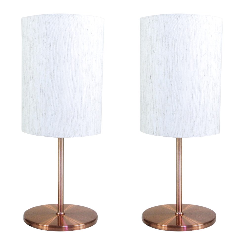 abajur com luz quente