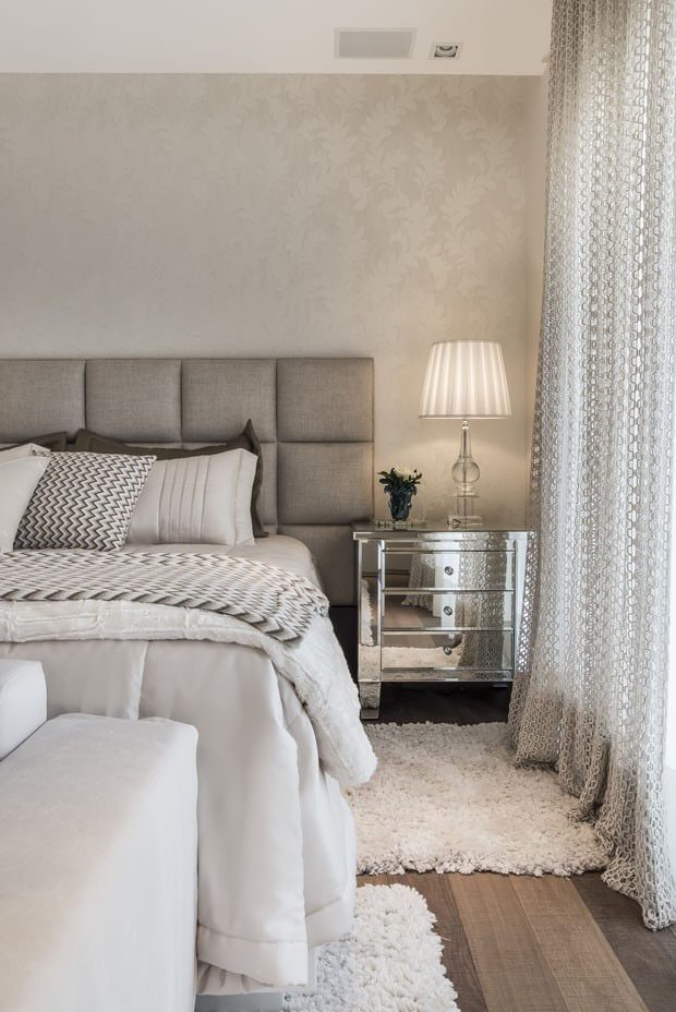 iluminação de cabeceira aconchegante