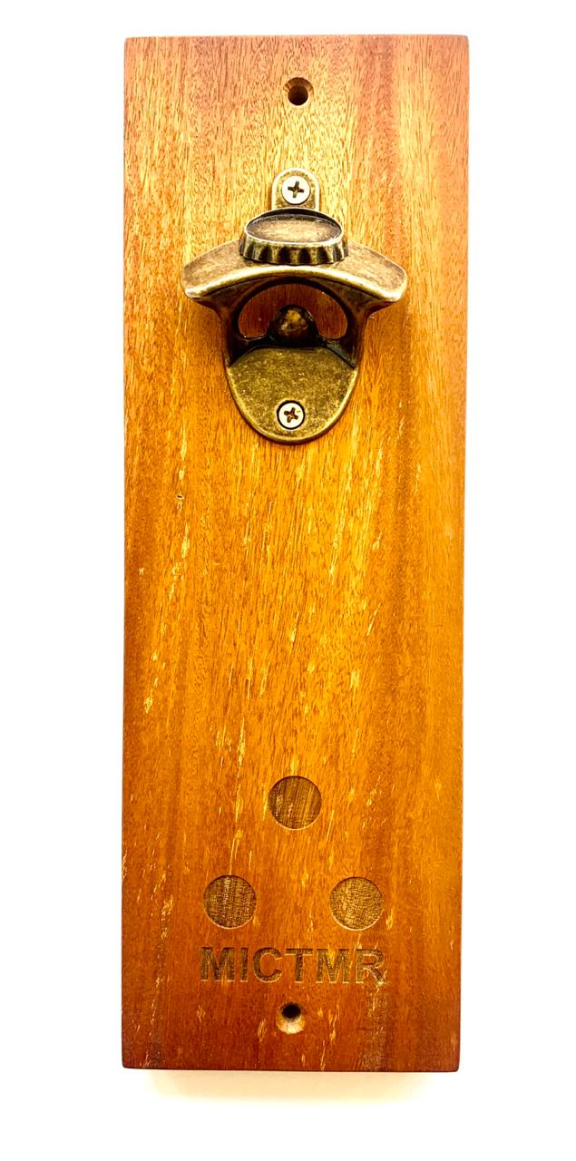 abridor de garrafa de parede