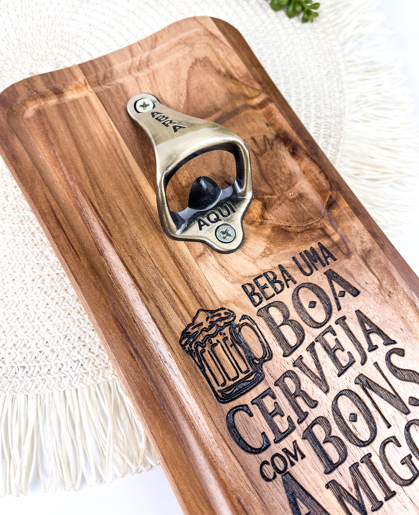 abridor de garrafa de parede