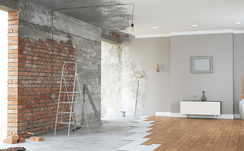 detalhes de acabamento para interiores