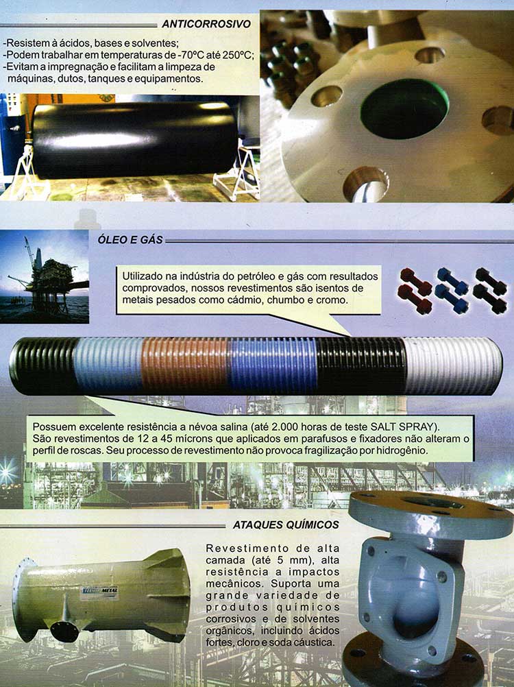 tipos de acabamento industrial