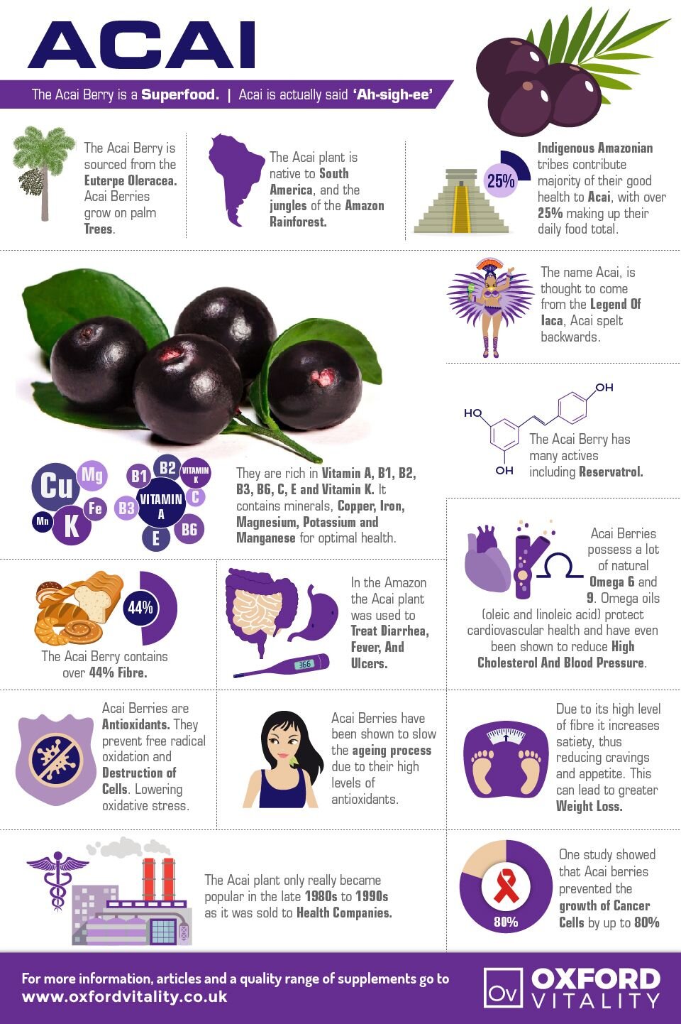 açaí e ação antioxidante