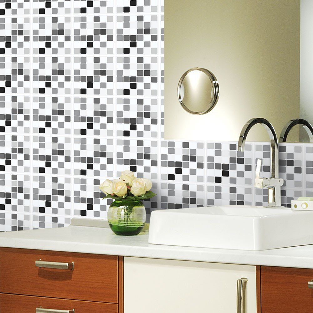 Alternativas econômicas para renovar o banheiro com adesivos