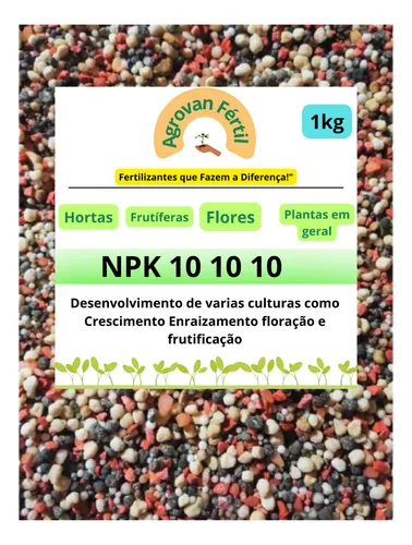 dicas para aplicar fertilizante npk 10 10 10