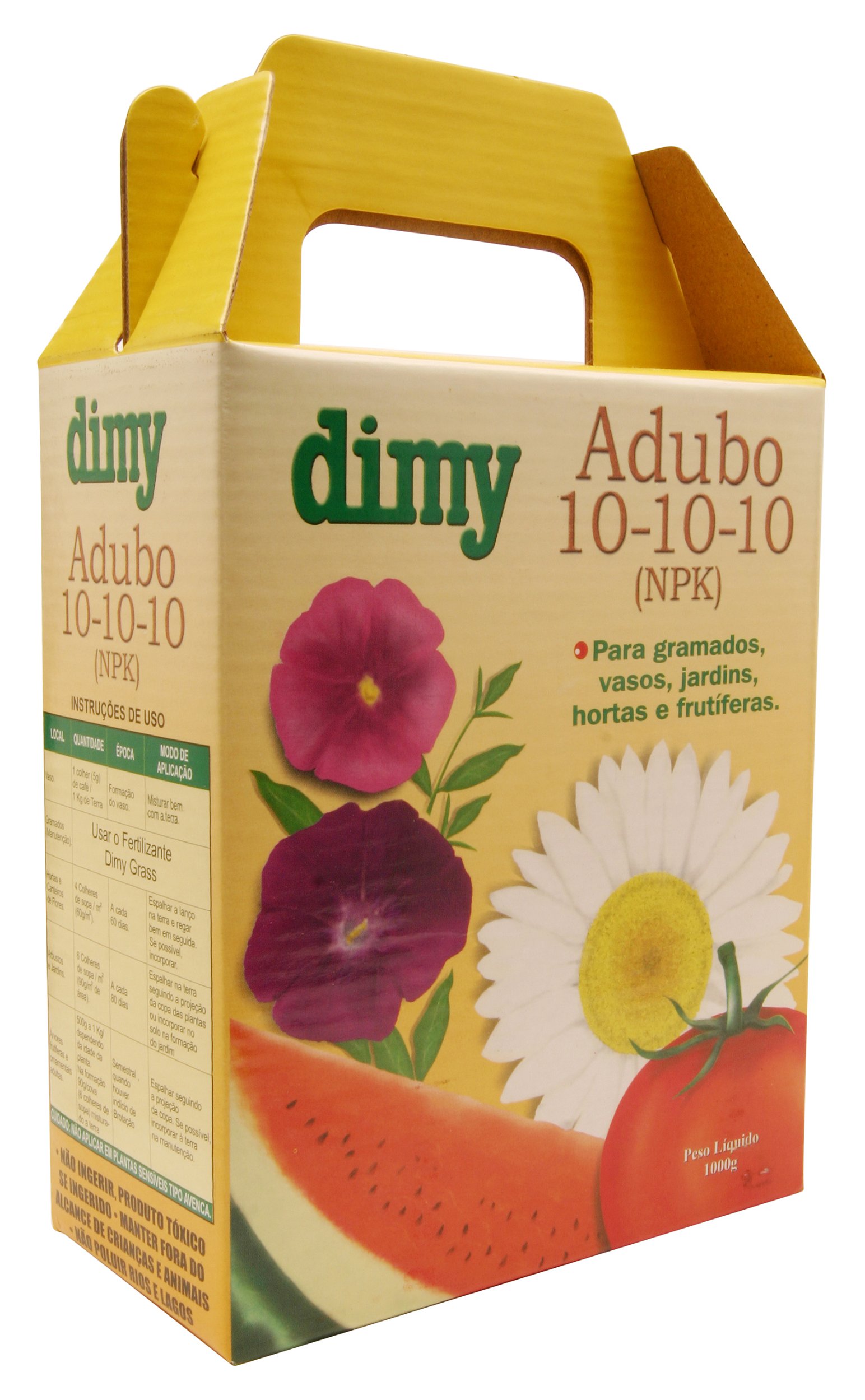 como usar adubo granulado npk 10 10 10