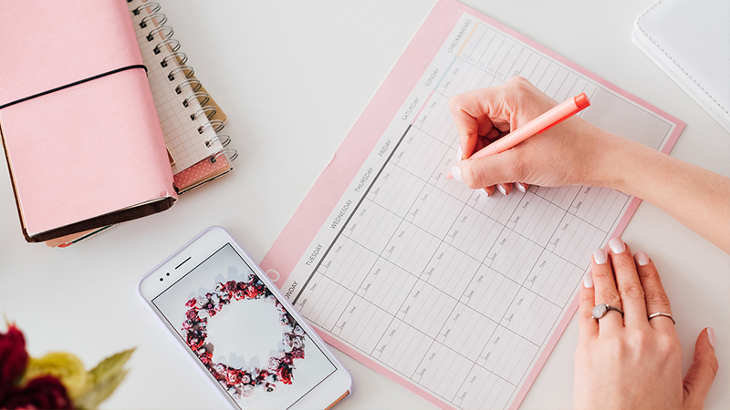 agenda de encomendas para artesanato