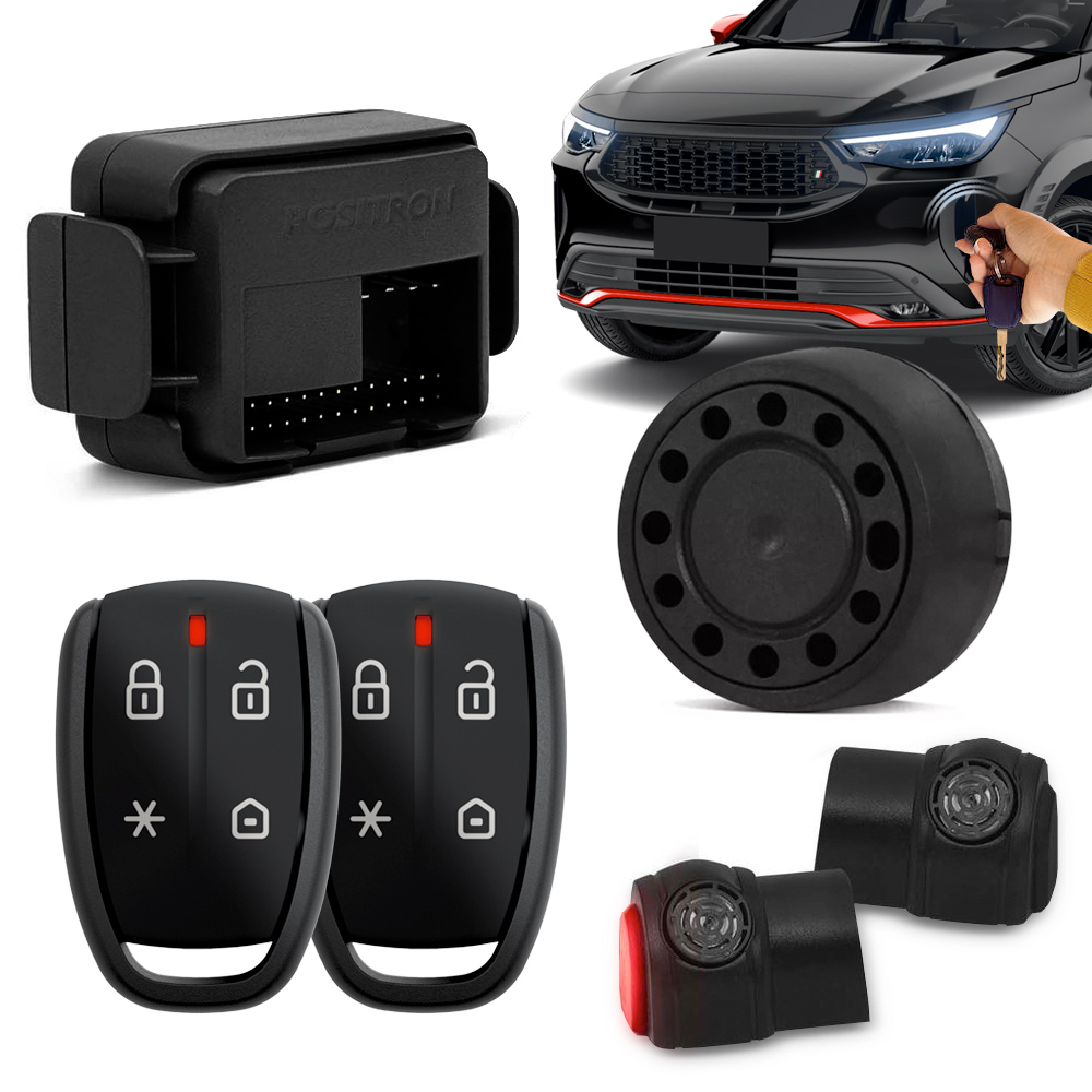 alarme com bloqueador de presença para carro