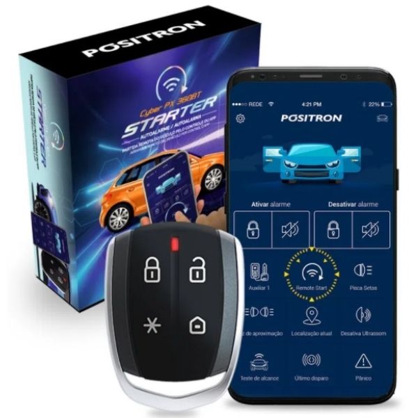 comparativo de marcas de alarmes automotivos: Pósitron vs Taramps vs FKS