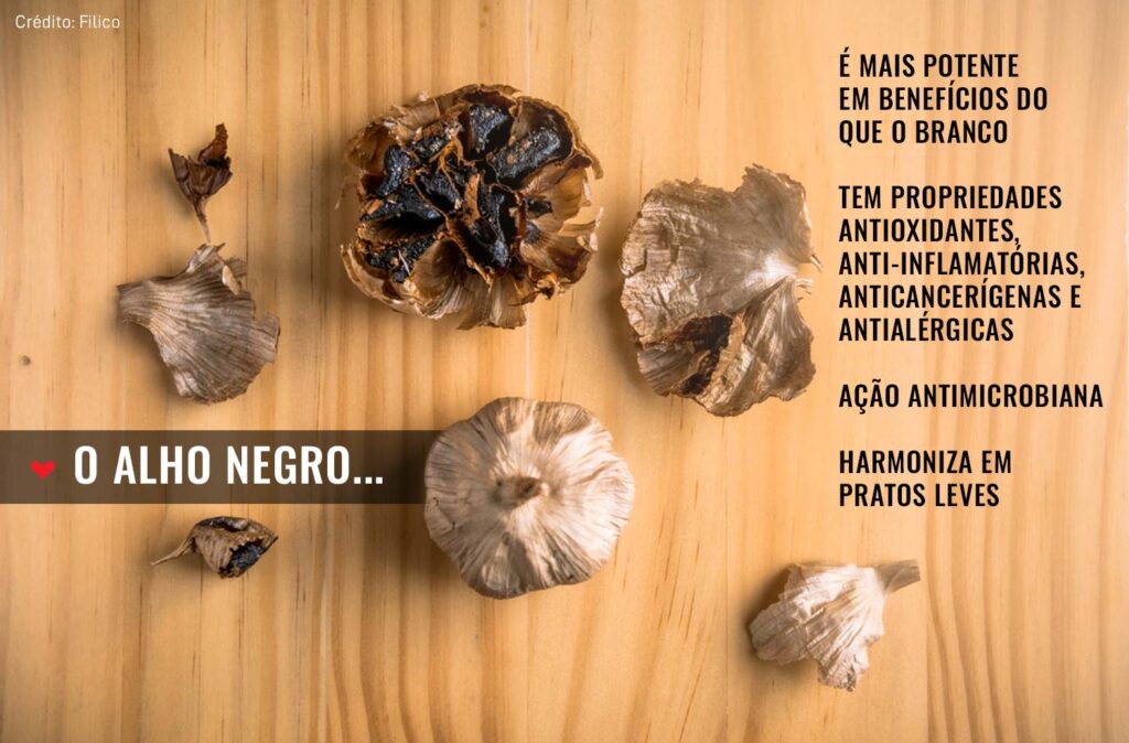 alho negro benefícios