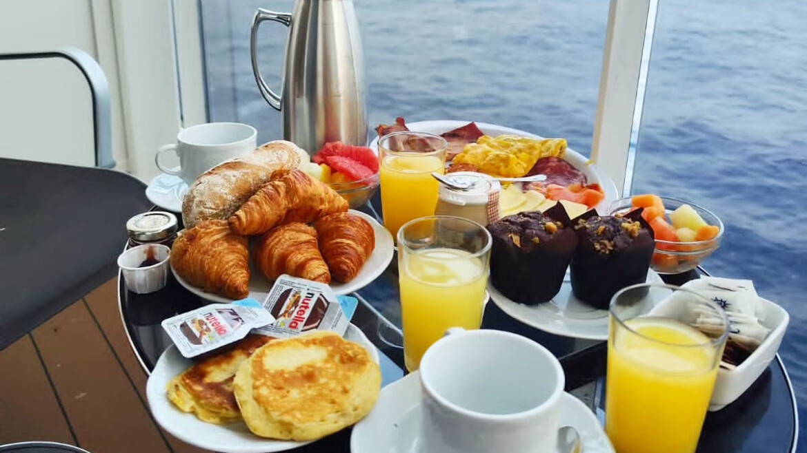 alimentação em cruzeiros