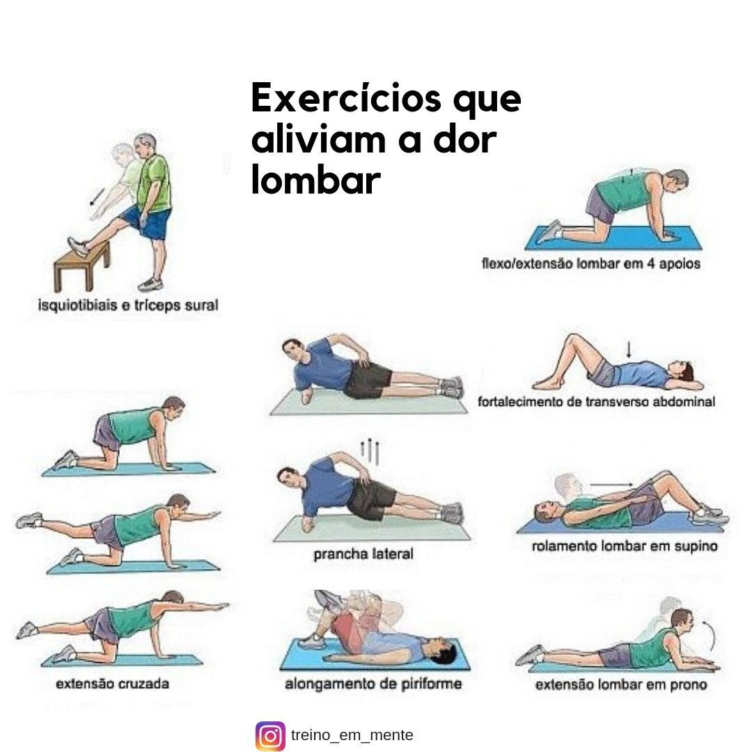 exercícios para aliviar dor no nervo ciático