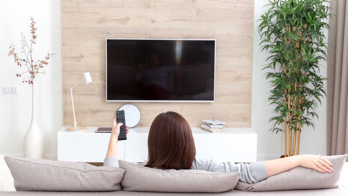 medida para instalar tv no rack