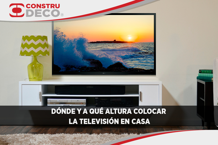como calcular altura tv parede