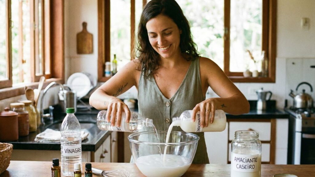amaciante caseiro funciona