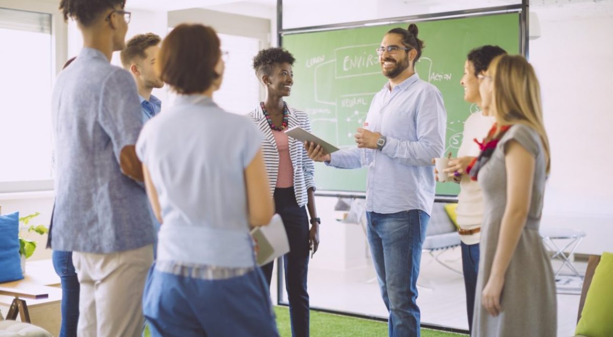 ambiente de trabalho inspirador