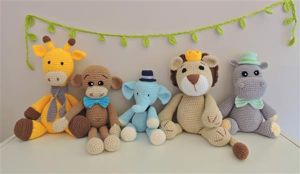 5 animais do bosque para decorar o quarto do bebê