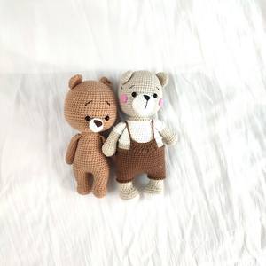 amigurumi de animais da floresta