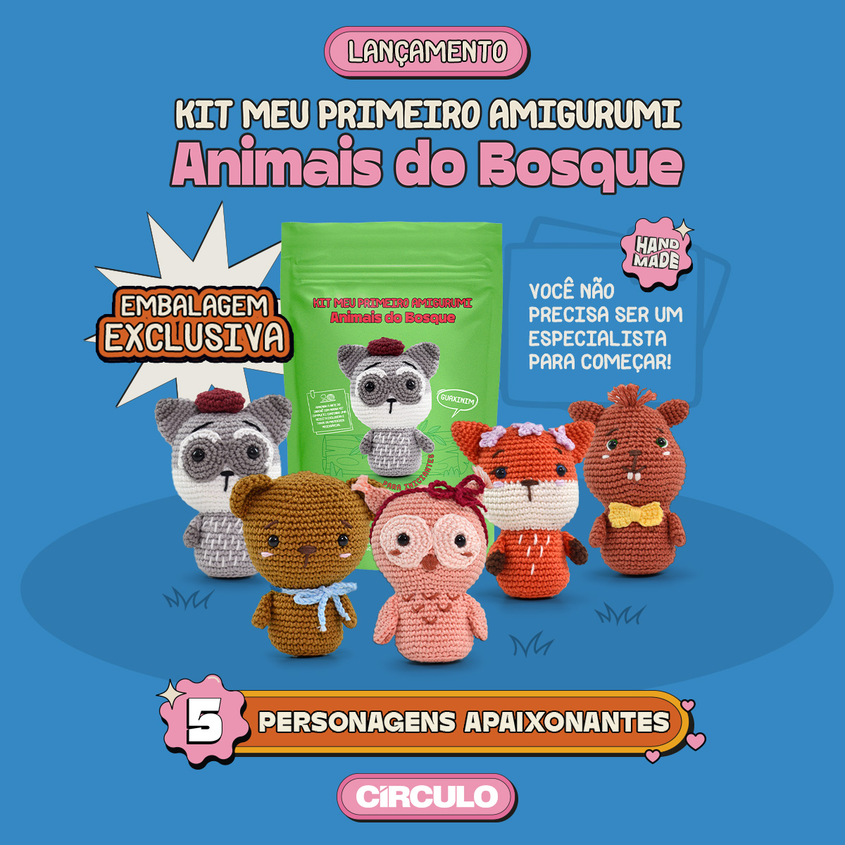 Guia completo: Do kit iniciante ao amigurumi pronto