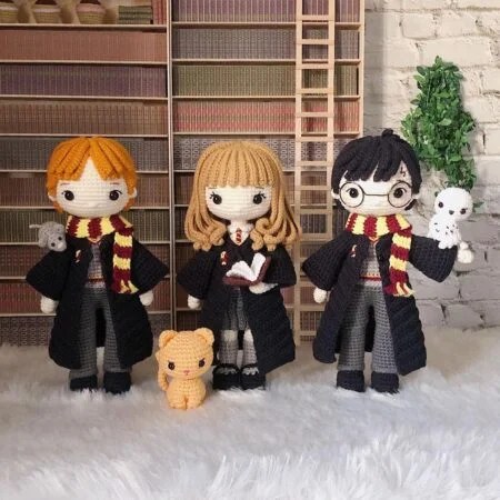 Linhas e Materiais Essenciais para Amigurumi Harry Potter Perfeitos