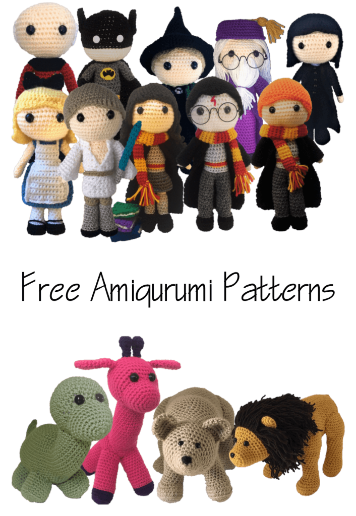 Receitas Gratuitas de Amigurumi Harry Potter para Iniciantes