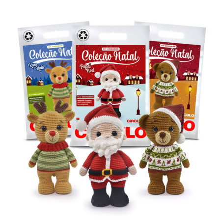Kits de Amigurumi Natalinos: A Opção Perfeita para Presentear