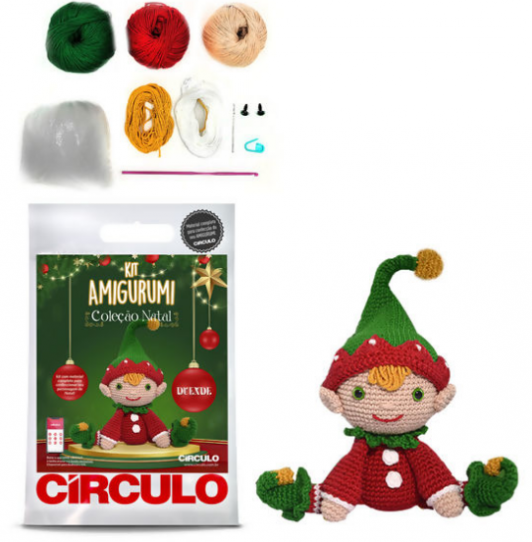 Como fazer Papai Noel de Amigurumi passo a passo