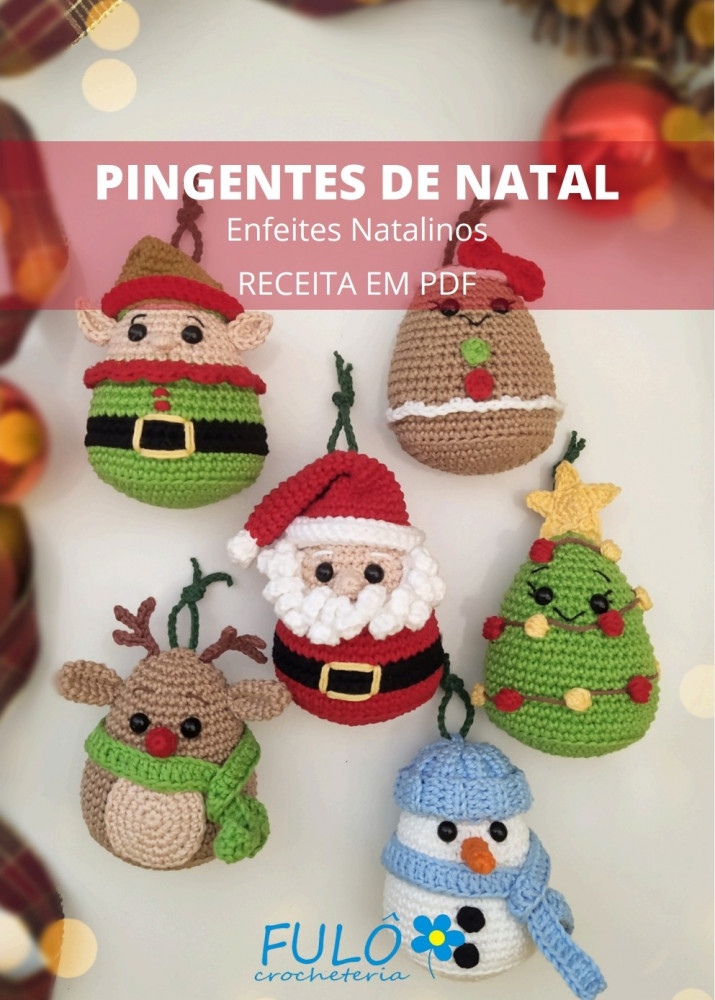 Guia Completo de Fios e Agulhas para Amigurumi de Natal