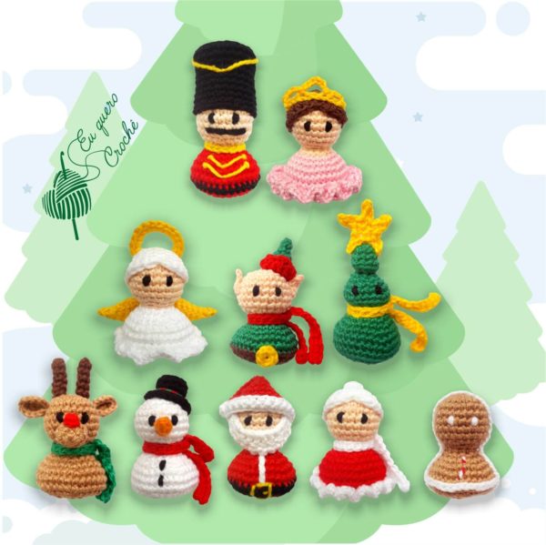 amigurumi para o natal