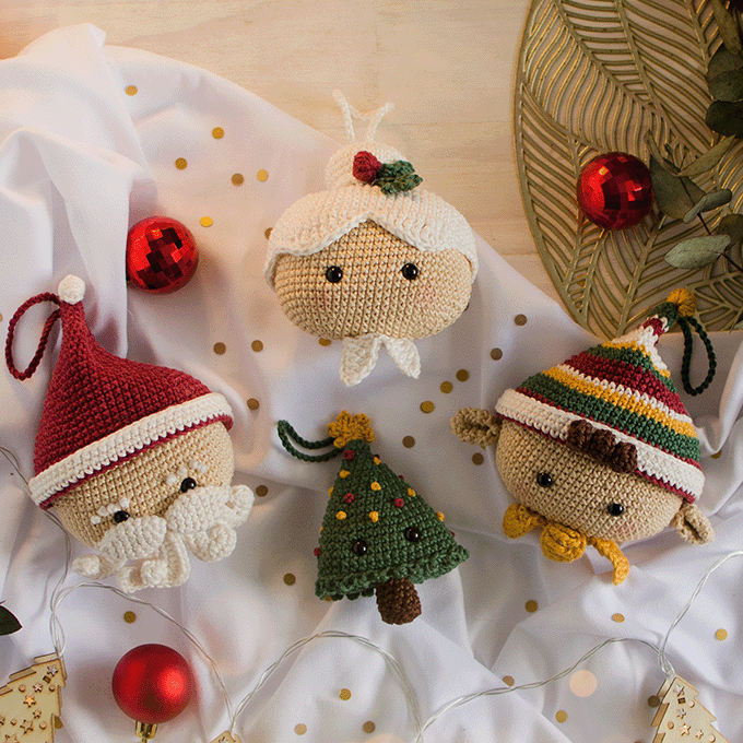Guia Completo de Fios e Agulhas para Amigurumi de Natal