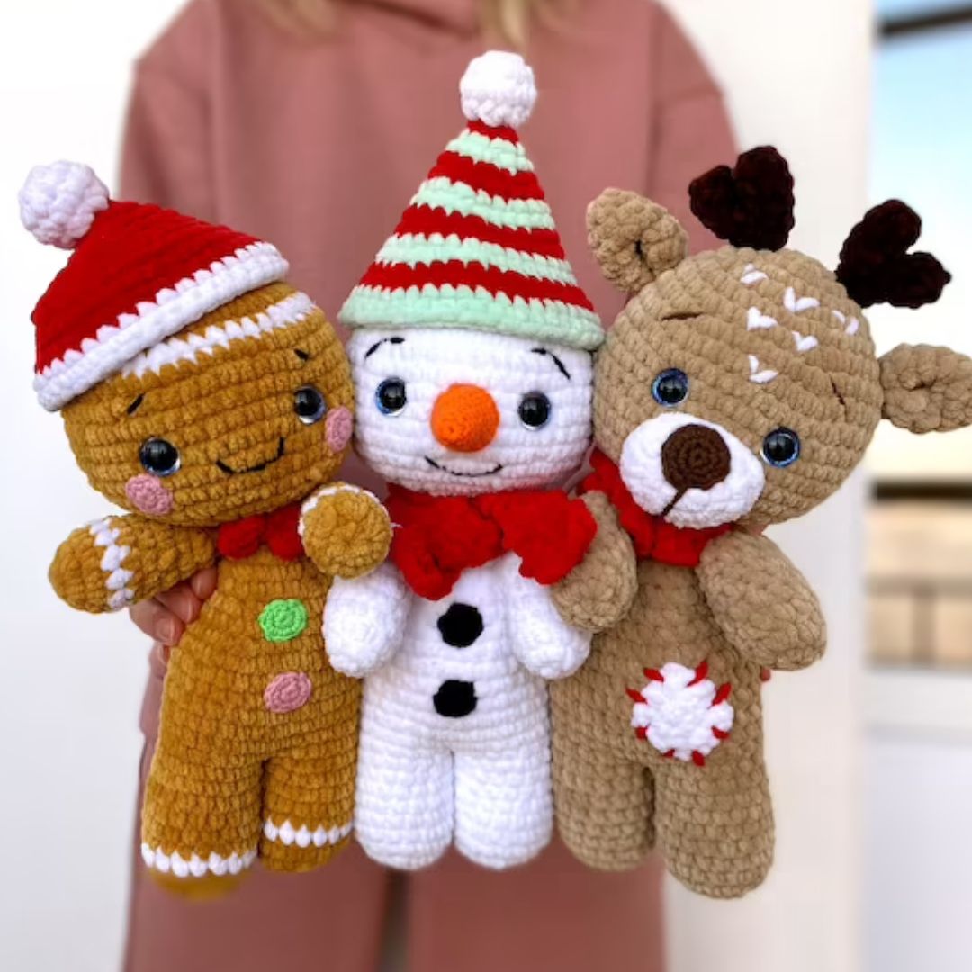 Decoração de Árvore de Natal com Amigurumi: Ideias Criativas