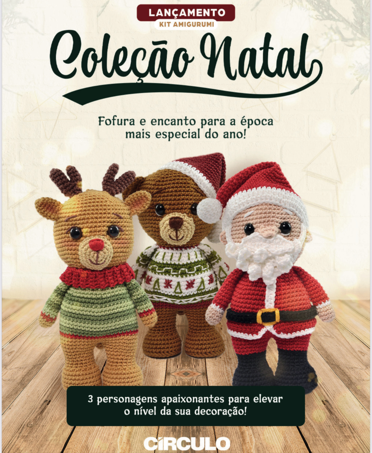 Kits de Amigurumi Natalinos: A Opção Perfeita para Presentear